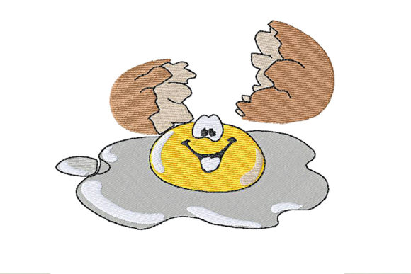 3D Fried Egg