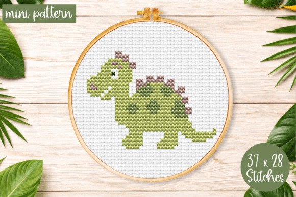 Baby Dino Cross Stitch Pattern Review