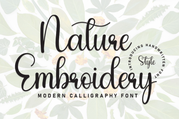 Nature Embroidery: A Delightful Addition to Handmade Creations